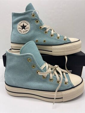 Converse A13824C CAS LIFT HI
VERNAL POOL/NATURAL IVORY Platform Sneakers
